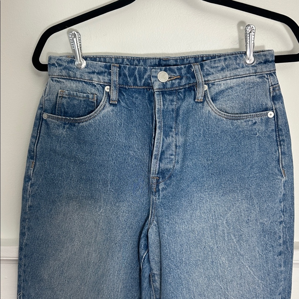 Blank NYC The Baxter Ribcage Straight Leg Denim Jeans size 25 - Picture 2 of 10
